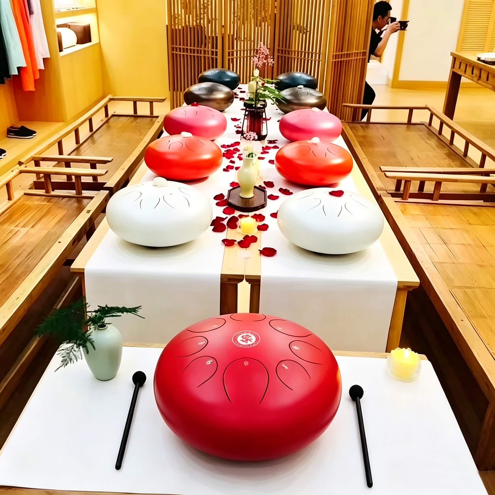 色空鼓静物场景摄影