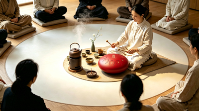 茶道音疗场景